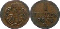 Sachsen-Albertinische Linie Heller Friedrich August III. 1763-1806. -