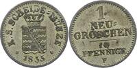 Sachsen-Albertinische Linie Neugroschen Johann 1854-1873. -