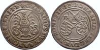 Sachsen-Kurfürstentum 1/4 Taler Johann Friedrich und Georg 1534-1539. -