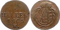 Sachsen-Albertinische Linie Heller Friedrich August III. 1763-1806. -
