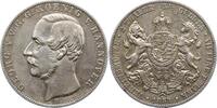Braunschweig-Calenberg-Hannover Doppeltaler Georg V. 1851-1866. -