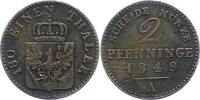 Brandenburg-Preußen 2 Pfennig Friedrich Wilhelm IV. 1840-1861. -