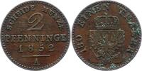 Brandenburg-Preußen 2 Pfennig Friedrich Wilhelm IV. 1840-1861. -