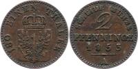 Brandenburg-Preußen 2 Pfennig Friedrich Wilhelm IV. 1840-1861. -
