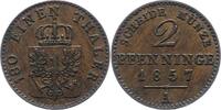 Brandenburg-Preußen 2 Pfennig Friedrich Wilhelm IV. 1840-1861. -