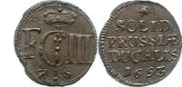 Brandenburg-Preußen Schilling Friedrich III. 1688-1701. -