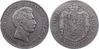 Braunschweig-Wolfenbüttel Taler Wilhelm 1831-1884. -