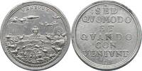Sachsen-Gotha-Altenburg Zinnmedaille Friedrich II. 1691-1732. -