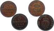 Brandenburg-Preußen 3 Pfennig Friedrich Wilhelm IV. 1840-1861. -