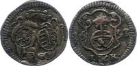 Sachsen-Albertinische Linie Pfennig Johann Georg IV. 1691-1694. -
