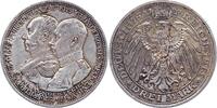 Mecklenburg-Schwerin 3 Mark Friedrich Franz IV. 1897-1918. -