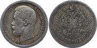 Russland 50 Kopeken Nikolaus II. 1894-1917. -