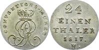 Braunschweig-Calenberg-Hannover 1/24 Taler Georg III. 1760-1820. -