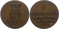 Braunschweig-Calenberg-Hannover Pfennig Georg III. 1760-1820. -