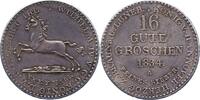 Braunschweig-Calenberg-Hannover 16 Gute Groschen Probe. Wilhelm IV. 1830-1837. -