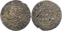 1/24 Taler 1682  BA Pommern-unter schwedischer Besetzung Karl XI. 1660-1697. Schrötlingsfehler, fast sehr schön