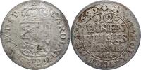 1/12 Taler 1690 Pommern-unter schwedischer Besetzung Karl XI. 1660-1697. Schön - sehr schön