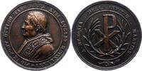 Italien-Kirchenstaat Vatikan Bronzemedaille Pio IX. 1846-1878. -