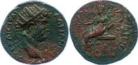 AE  117-138 n. Chr. Kaiserzeit Hadrian 117-138. Teils Belag, schön - sehr schön