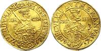 Sachsen-Albertinische Linie Dukat Gold Johann Georg I. 1615-1656. -