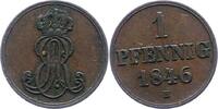 Braunschweig-Calenberg-Hannover Pfennig Ernst August 1837-1851. -