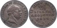 Brandenburg-Preußen 2 1/2 Silbergroschen Friedrich Wilhelm IV. 1840-1861. -