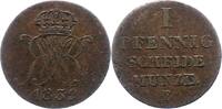 Braunschweig-Calenberg-Hannover Pfennig Wilhelm IV. 1830-1837. -