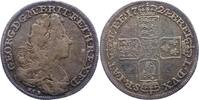 Braunschweig-Calenberg-Hannover 1/3 Taler Feinsilber Georg I. 1714-1727. -