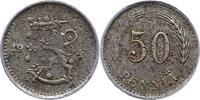 50 Penniä  Finnland Republik 1917-2025. Sehr schön