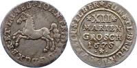 Braunschweig-Calenberg-Hannover Dicke 12 Mariengroschen Johann Friedrich 1665-1679. -