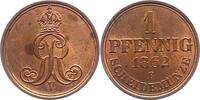 Braunschweig-Calenberg-Hannover Pfennig Georg V. 1851-1866. -