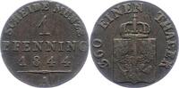 Brandenburg-Preußen 1 Pfennig Friedrich Wilhelm IV. 1840-1861. -