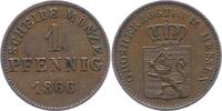 Hessen-Darmstadt Pfennig Ludwig III. 1848-1877. -