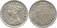 Hong-Kong 10 Cent Victoria 1841-1901. -