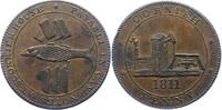 Großbritannien Penny George III. 1760-1820. -