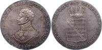 Taler 1817 Sachsen-Coburg-Saalfeld Ernst 1806-1826. Schöne Patina. Fast vorzüglich