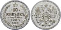 Russland 10 Kopeken Nikolaus II. 1894-1917. -