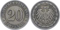 Kleinmünzen 20 Pfennig -