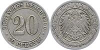 Kleinmünzen 20 Pfennig -