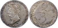 Braunschweig-Calenberg-Hannover 2/3 Taler Georg IV. 1820-1830. -