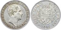 Mecklenburg-Schwerin 1/6 Taler Friedrich Franz II. 1842-1883. -