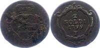 Haus Habsburg Cu-2 Soldi Franz II.(I.) 1792-1835. -