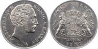 Bayern Doppelgulden Maximilian II. Joseph 1848-1864. -