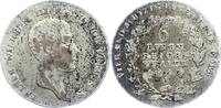 Brandenburg-Preußen 1/6 Taler Friedrich Wilhelm III. 1797-1840. -
