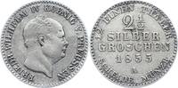 Brandenburg-Preußen 2 1/2 Silbergroschen Friedrich Wilhelm IV. 1840-1861. -