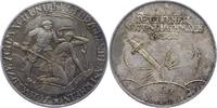 Versilberte Bronzemedaille  Medicina in nummis Notzeiten und Teuerung Sehr schön - vorzüglich
