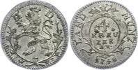 Hessen-Darmstadt 4 Kreuzer Ludwig VIII. 1739-1768. -