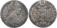 Haus Habsburg Taler Maria Theresia 1740-1780. -