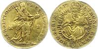 Haus Habsburg Dukat Gold Karl VI. 1711-1740. -