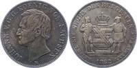 Sachsen-Albertinische Linie Ausbeutetaler Johann 1854-1873. -